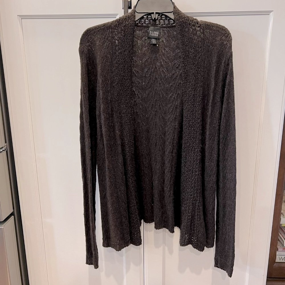 Eileen Fisher Long sleave Open Front Women's Sweater